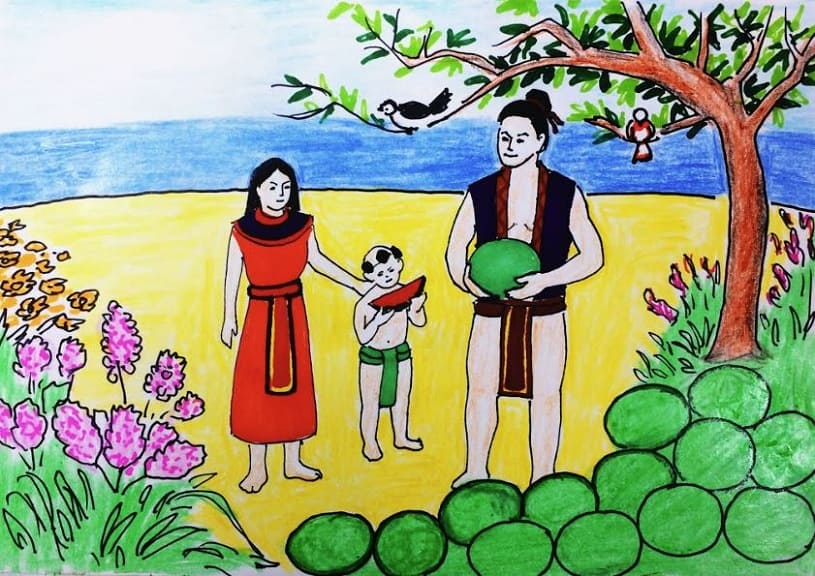 huong-dan-ve-tranh-truyen-co-tich-mai-an-tiem-cho-be